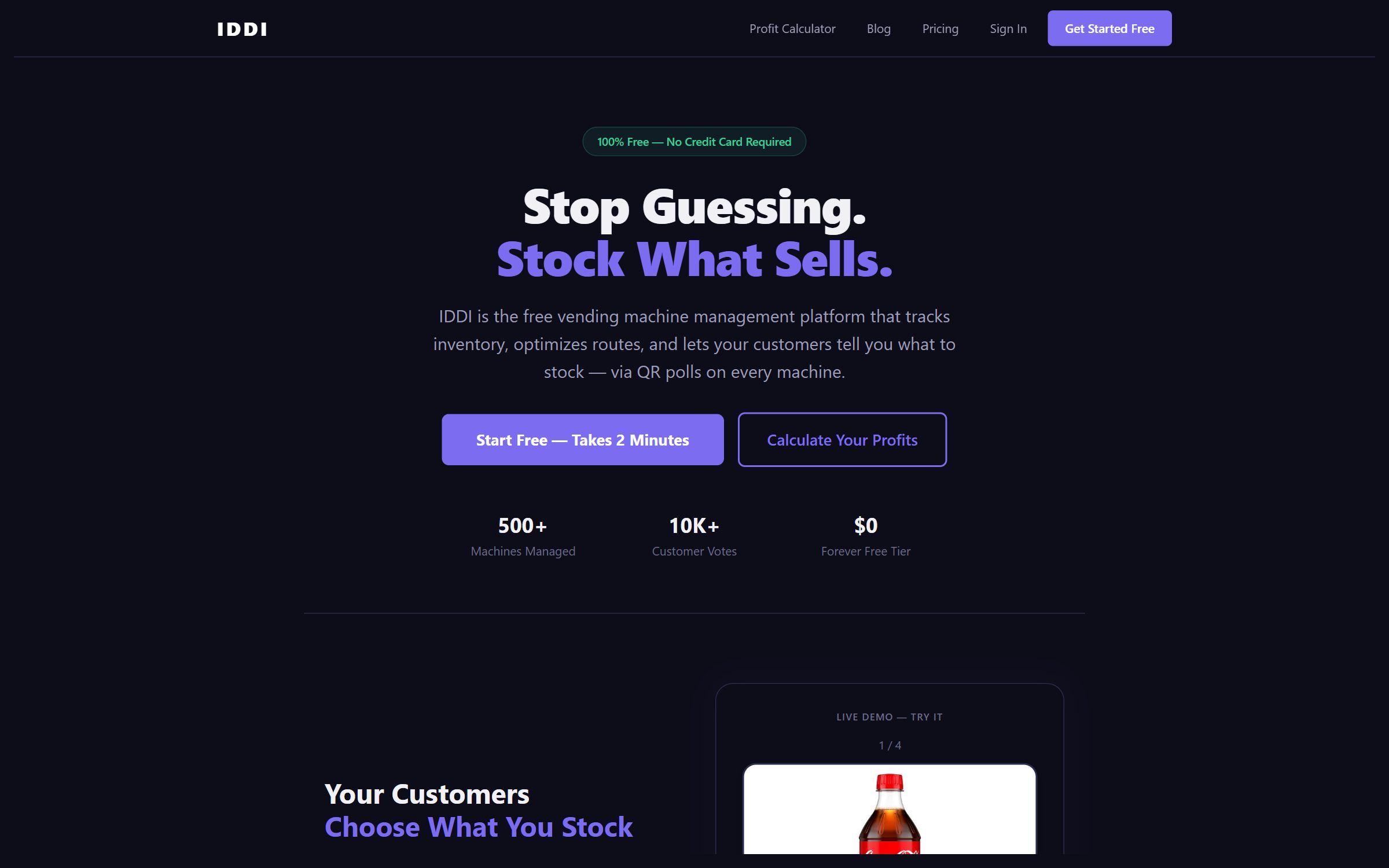 IDDI website